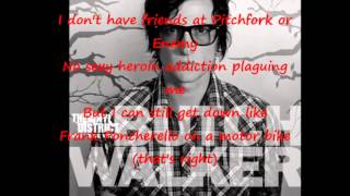 Video thumbnail of "Butch Walker - "Synthesizers" lyrics"