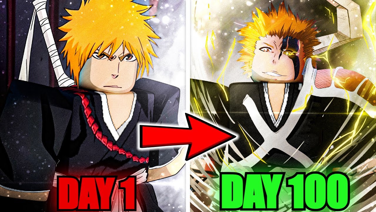 Spending 100 Days HORN OF SALVATION Ichigo Kurosaki In Type Soul ...