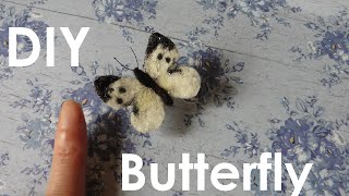 Butterfly Needle Felt Tutorial - The Wishing Shed -