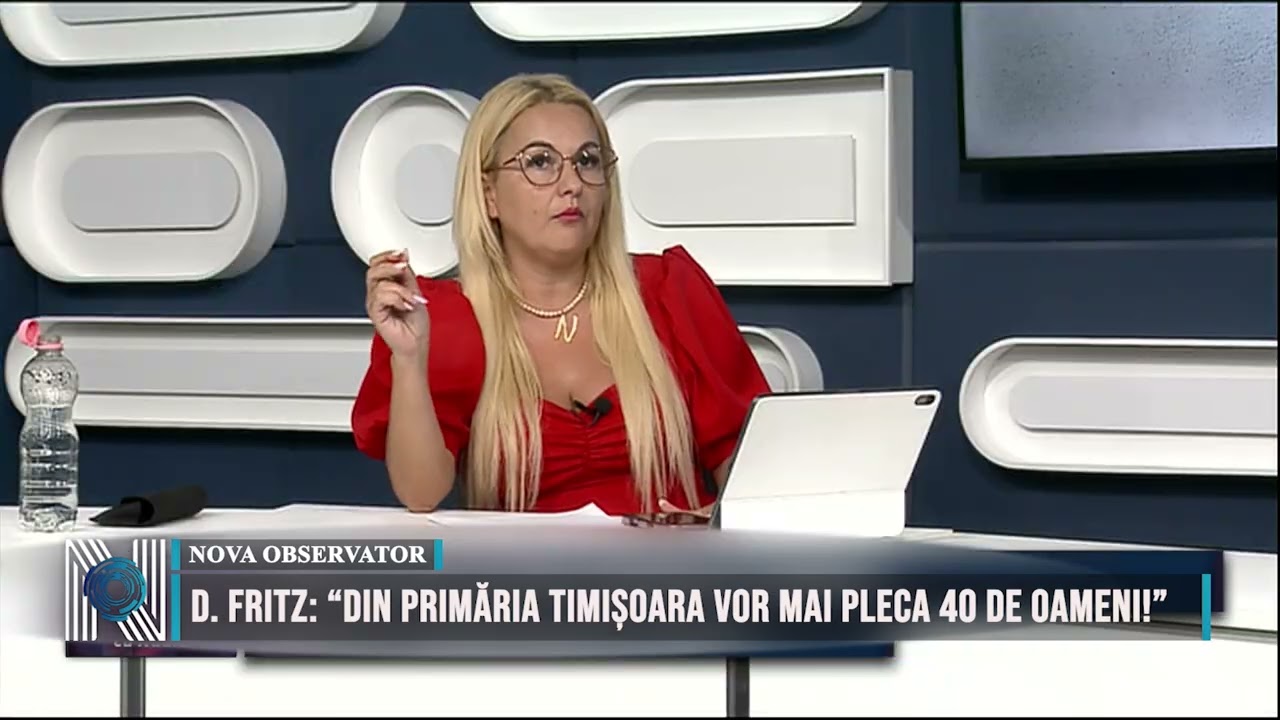  D. Fritz: “Din primăria Timișoara vor mai pleca 40 de oameni!”