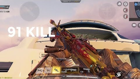 91 KILL| ship Hijacked mission frontline| ghost gaming mobail gameplay #codm 