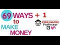 69 ways to make more money (incl. Uber & Lyft). Many full-time, part-time jobs.