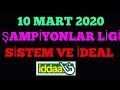 13 ŞUBAT 2020 İDDAA TAHMİNLERİ İY/MS KUPONU SİSTEM 2-3