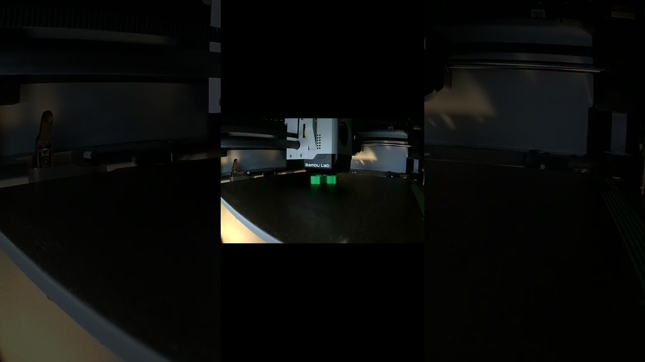 Filament spool clips short #3dprinting #timelapse