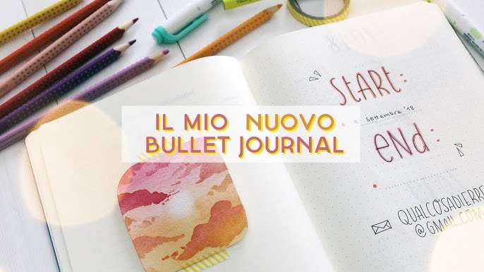 Bullet journal: cos'è e come funziona 
