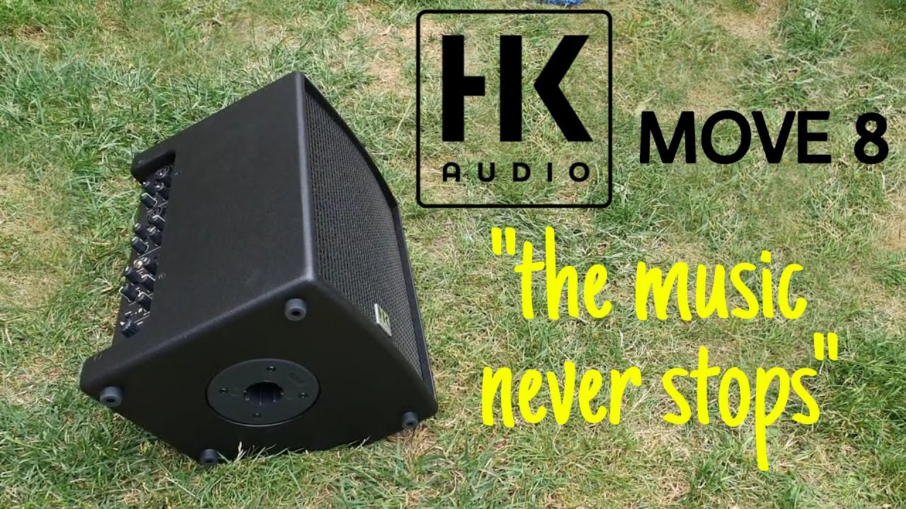 HK AUDIO MOVE 8 the music never stops 