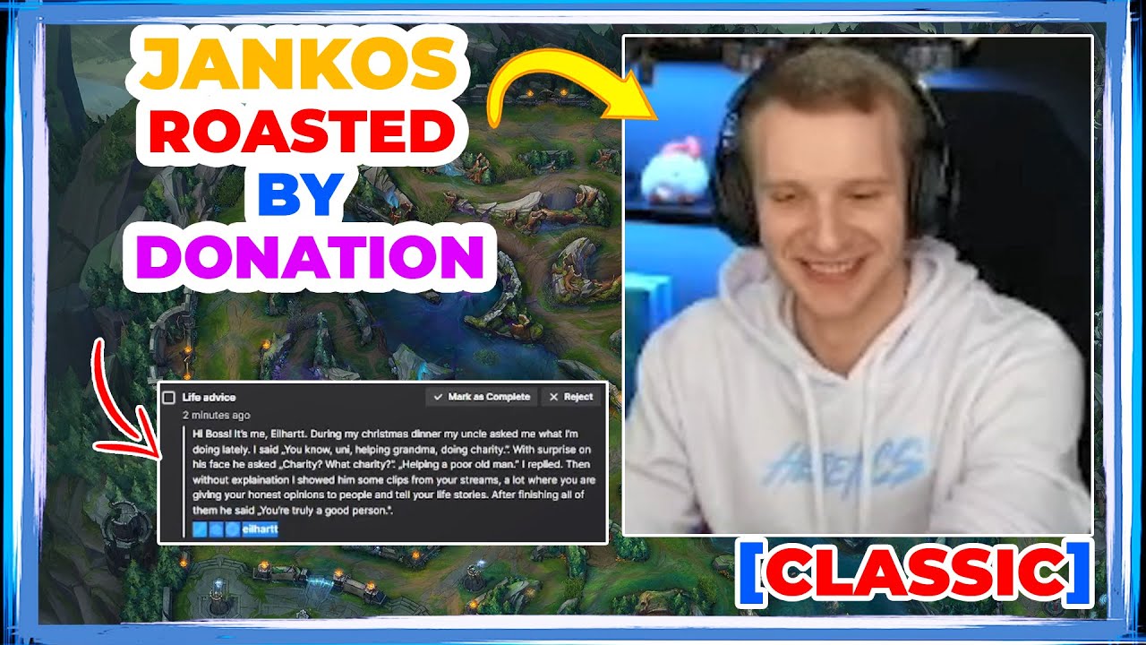 Jankos Got ROASTED by Donation [BANNED]