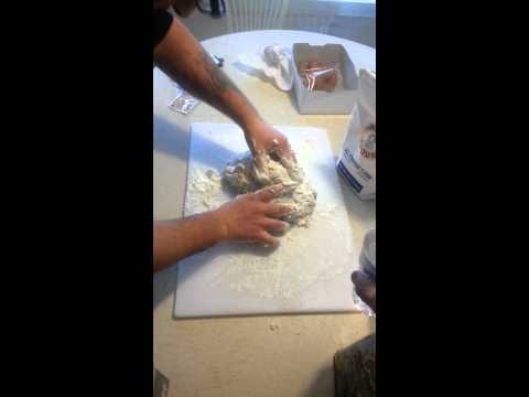 homemade pizza dough from Chef Valentino