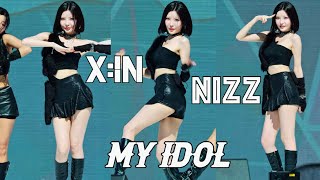 250701 엑신(X:IN) MY IDOL/마이 아이돌 니즈(NIZZ) 직캠/fancam @ 군위군민화합한마당 by hoyasama