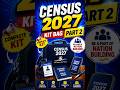 CENSUS kitbagPart2 #census2027 #viral #censusofindia #unboxing #enumeration #census2027 #censusindia