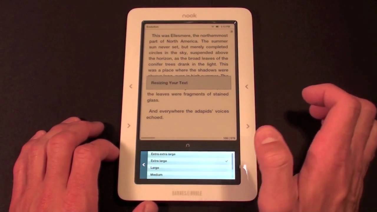 Barnes & Noble Nook: Unboxing and Demo - YouTube