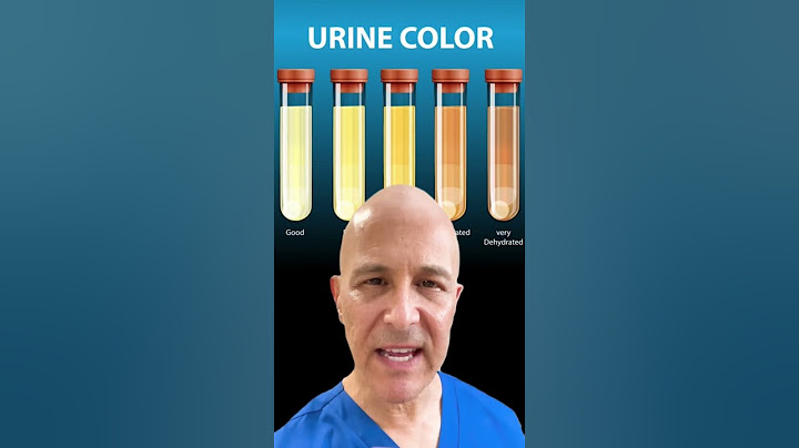 Drinking Enough Water?  Look at Your Pee!  Dr. Mandell