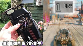 Gaming With a 1GB Graphics Card in 2020 | Will Anything Run Smoothly?