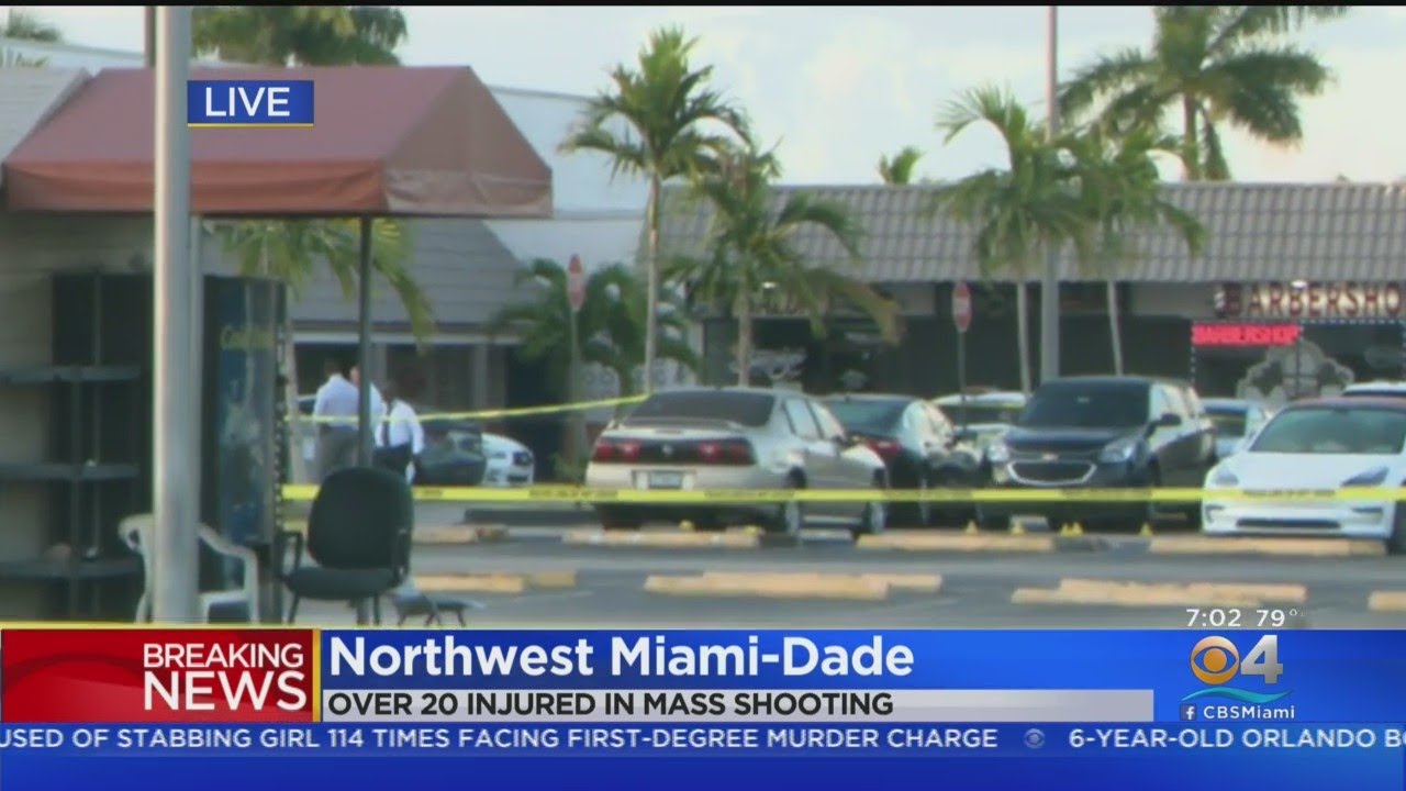 2 Dead, Over 20 Injured In NW Miami-Dade Mass Shooting