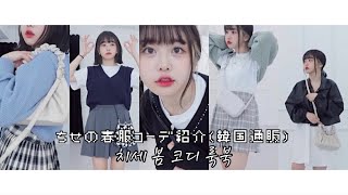 [Pastel] ちせの春服コーデ紹介 (韓国ファッション) +おすすめの韓国通販サイト