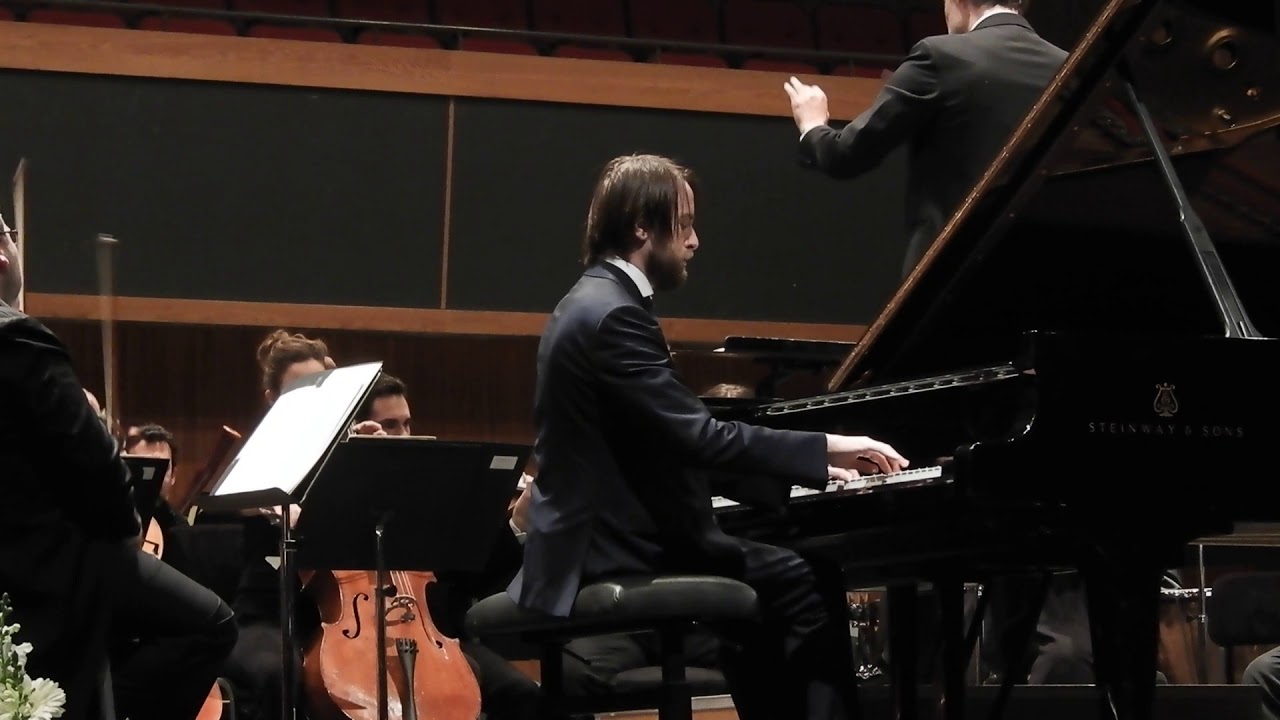Beethoven;Concerto no. 5 for piano, Allegro. Daniil Trifonov; pianist. Sascha Goetzel ;conductor