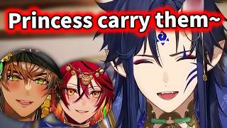 when Altus princess carried Gale n Malim IRL