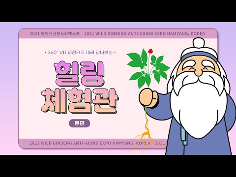2021함양산삼항노화엑스포 힐링체험관 360VR 전시