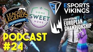 Esports Vikings podcast 24 - #HomeSweetHome, LEC, LCS on the menu! image