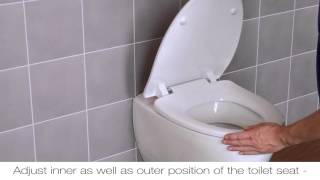 Pressalit mounting video 7: Calmo - Delight - Norden+ - Sign - T Soft - T Soft D screenshot 4