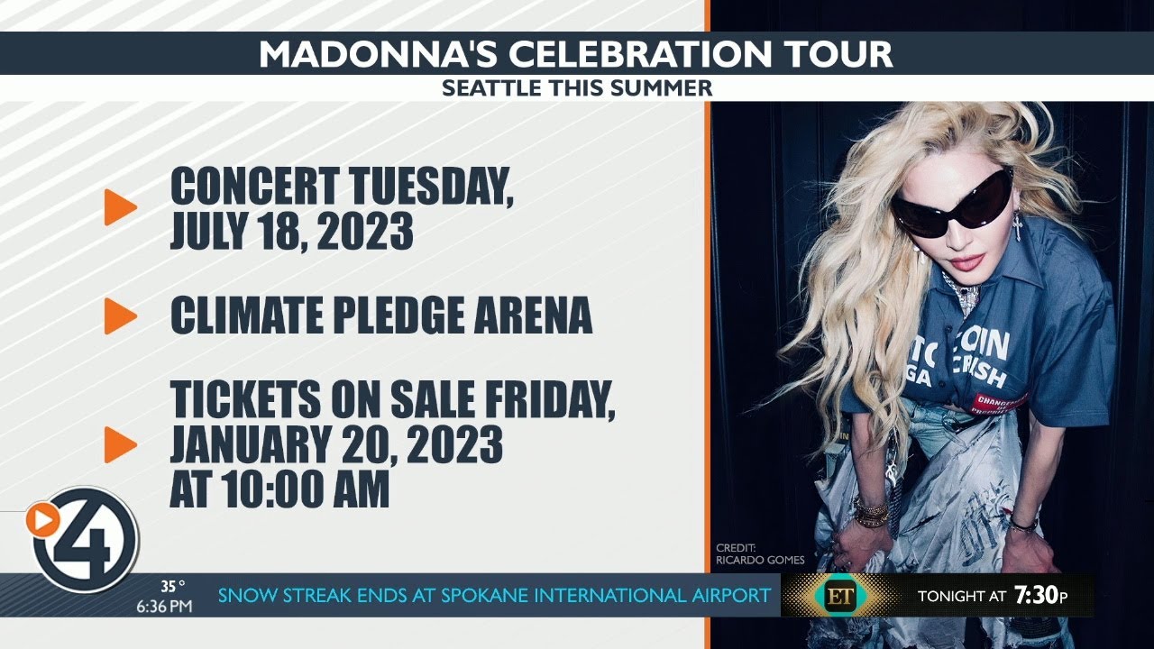 Madonna’s Celebration Tour coming to Seattle in July YouTube