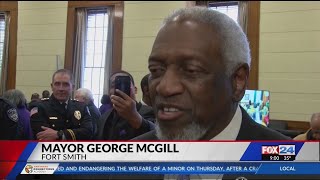 Fort Smith Mayor George McGill Formally Sworn into Office fox