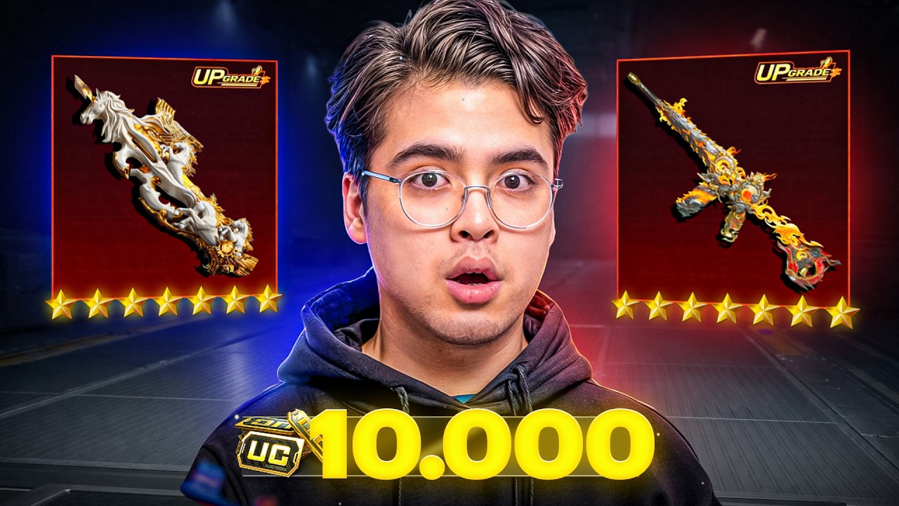 با کمترین یوسی ام فور آتشی و پی نود طلایی رو لول آپ کردم 😱