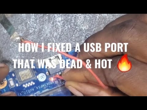HOW I FIXED EVOO GAMING PC GK5MP5X DEAD AND SHORTED USB PORT by Zilicon Technologies
