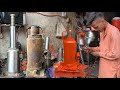 How We Fix a 30 Ton Hydraulic Jack That Won&#39;t Lift || Old and Rusty Hydraulic Jack Restoration