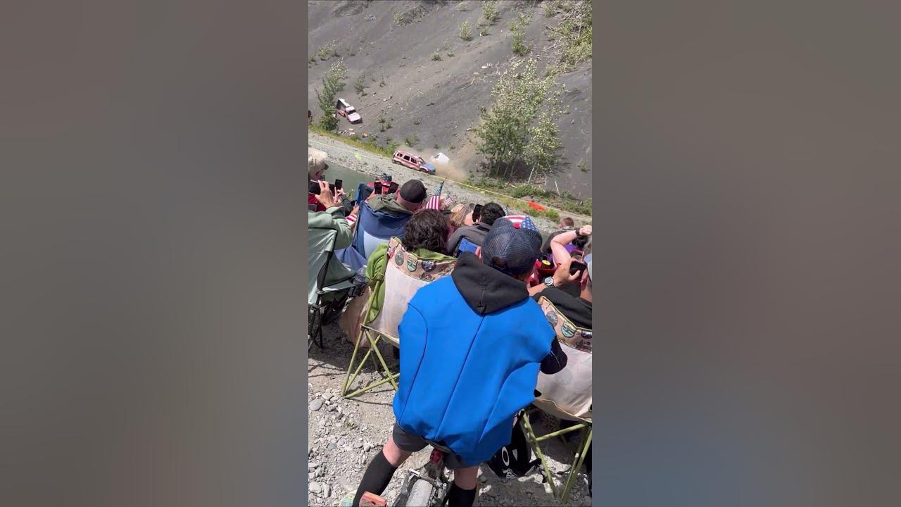 alaska 4th july car over cliff