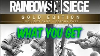 Rainbow Six Siege Gold Edition Season Pass What Do You Get Youtube Rainbow Six Siege Gold Edition Season Pass What Do You Get Youtube