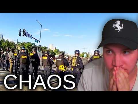 100 Cops Shut Down a Highway Takeover