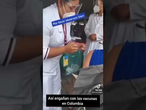 ¡EL NUEVO FALSO POSITIVO! Así simula gobierno de Duque vacunas para el pueblo colombiano