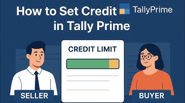 How to Set Credit Limit In Tally Prime | Credit Limit in Tally Prime #tallyprime