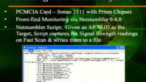 DEF CON 15 Hacking Conference Presentation By Ricky Hill - GeoLocation of Wi - fi access Points - Video