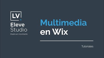 Tutorial Wix: Cómo cargar mi contenido en la multimedia
