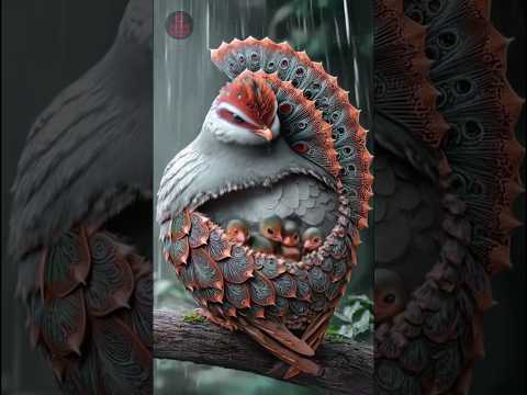 The Cute Little Bird In The Wind And Rain Lovebirdsprotectbirds Birds Winterbirds