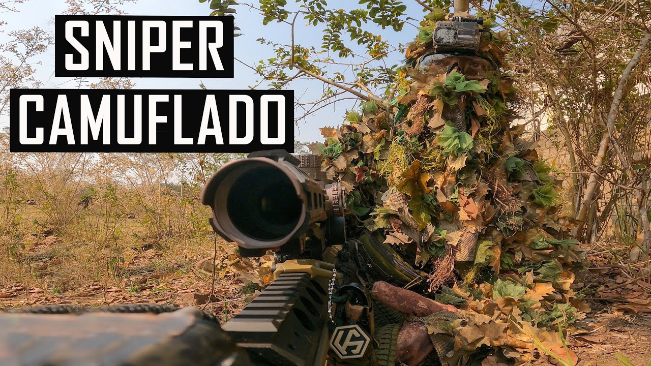 QUASE PISOU EM MIM, SNIPER CAMUFLADO, NEW GHILLIE SUIT