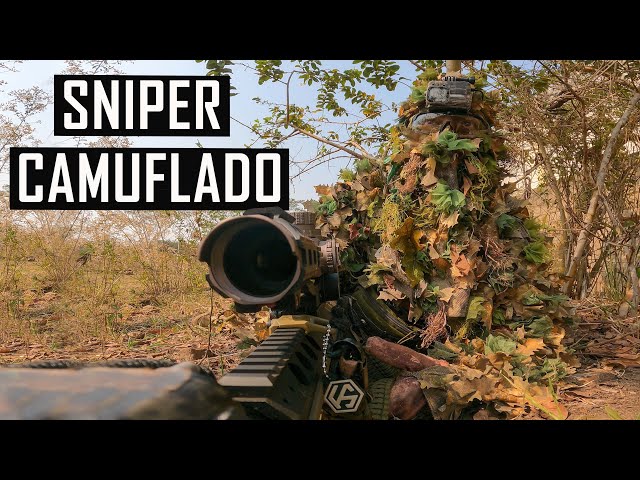 QUASE PISOU EM MIM, SNIPER CAMUFLADO, NEW GHILLIE SUIT