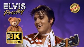 Elvis Presley - Teddy Bear ⭐Ultimate Quality⭐(1957) AI 8K Enhanced