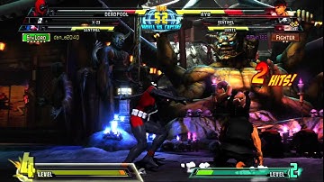Marvel vs Capcom 3 dan_e2040 (Deadpool, X-23, Sentinel) vs Revin122 (Dante, Ryu, Sentinel)