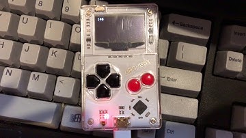 Testing ATMLib with Evade music on Arduboy