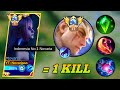 WHEN TOP 1 NOVARIA USING TRINITY BROKEN BUILD & EMBLEM 2026 (must try) - MOBILE LEGENDS