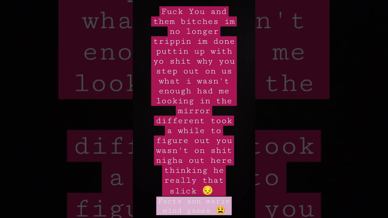 ann marie mind games 😋