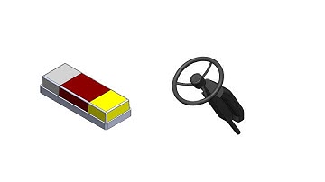 Rear Light , Steering Wheel (forklift)