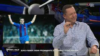 Vor der EURO: Alex Kristan spielt Hans Krankl und Marko Arnautovic bei Sport & Talk aus dem Hangar-7