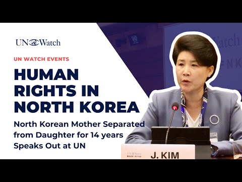 Jeong-ah Kim | Human Rights in North Korea | HRC54 Side Event