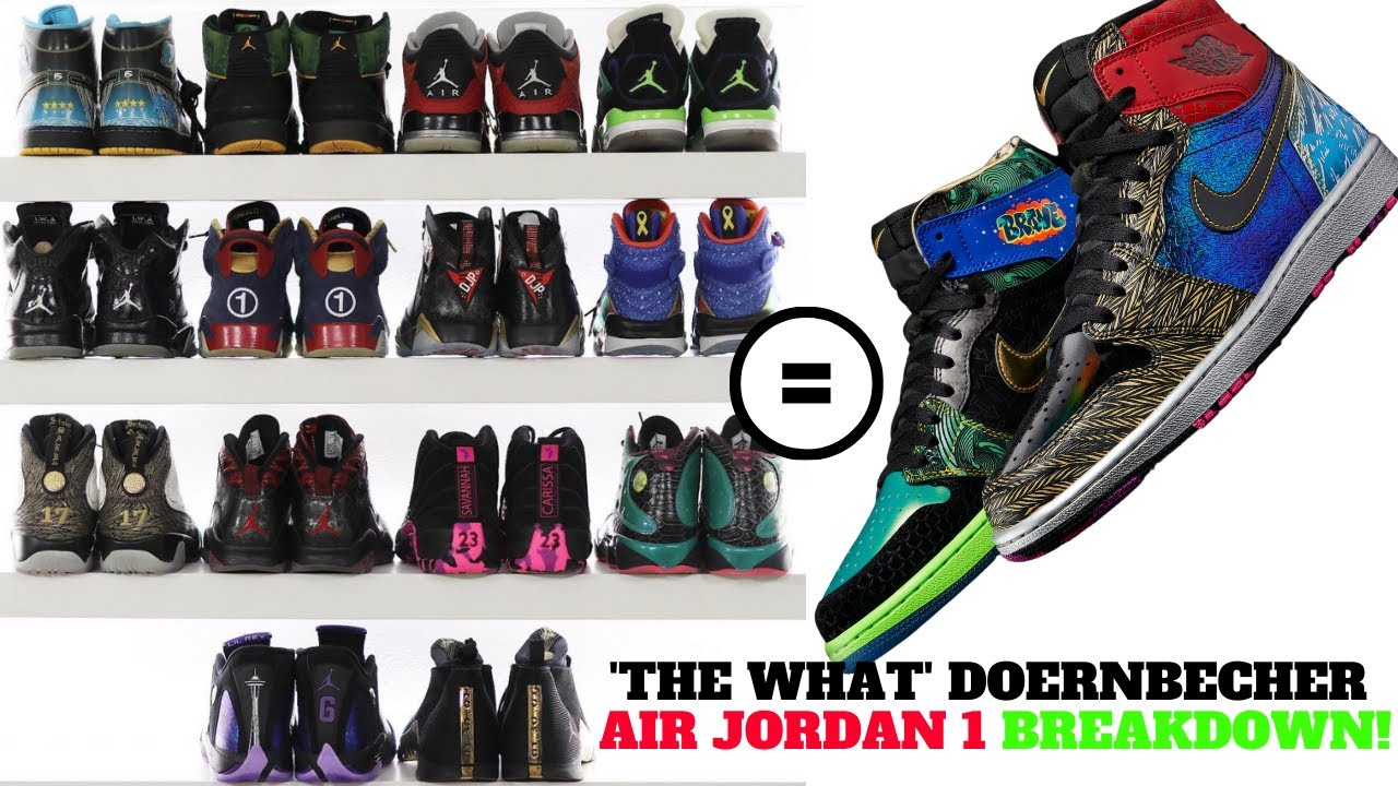 doernbecher air jordan 1 what the