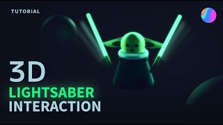 3D lightsaber interaction with Spline - tutorial