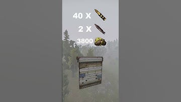 Best raiding method for Garage Doors #rust #shorts #raid #tips #trending #rusttips #rustraids #boom